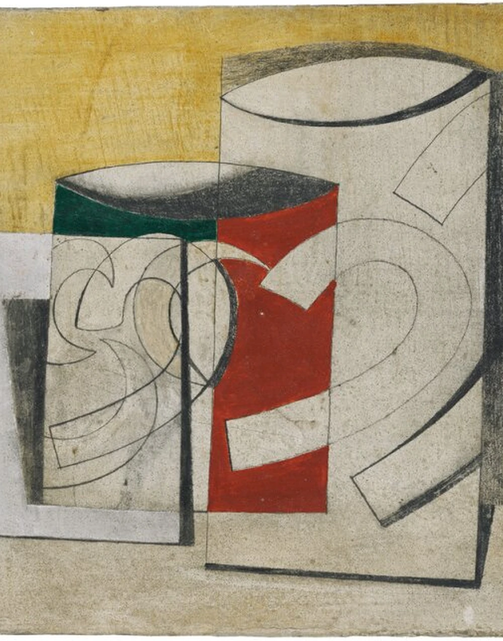 Structured modern work representing the Executive curatorial route